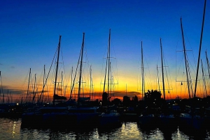 Atenas: Excursión en Catamarán por la Riviera con Comida y Bebidas Frescas