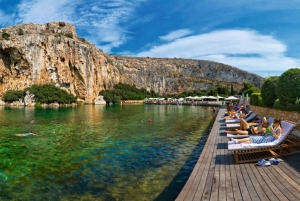 Atene: fuga sulla riviera, nuoto al lago Vouliagmeni e assaggi locali