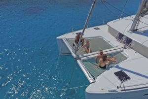 Atheense Rivièra: Privé catamaran cruise van een halve dag