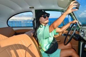 Athènes : Visite photographique de la Riviera à bord d'une coccinelle Volkswagen d'époque