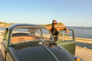 Athènes : Visite photographique de la Riviera à bord d'une coccinelle Volkswagen d'époque