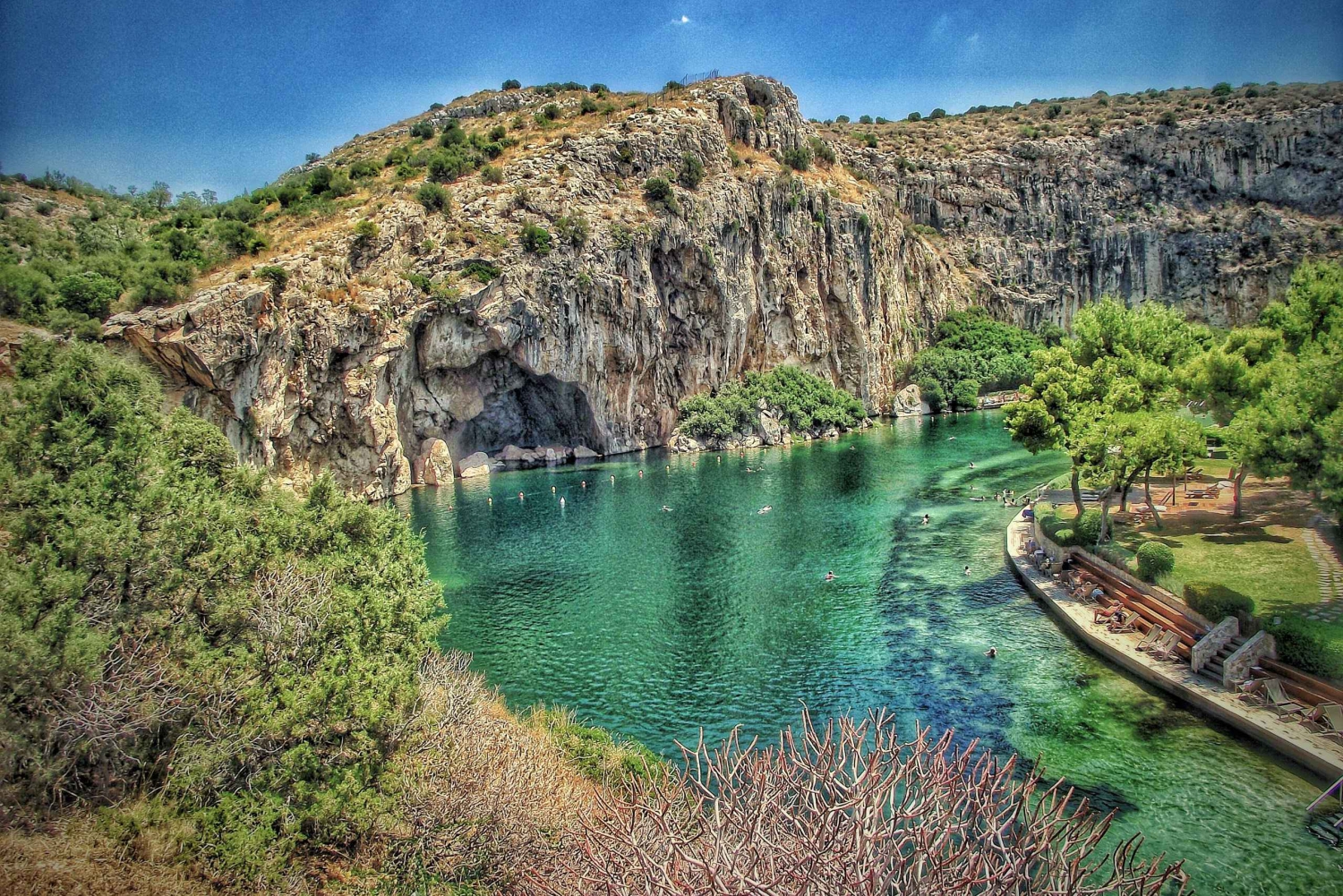 Atens Riviera: Poseidontemplet och Vouliagmeni-sjön - dagstur