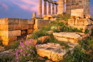 Riviera de Atenas: Excursión de un día al Templo de Poseidón y al Lago Vouliagmeni