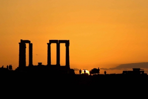 Riviera de Atenas: Excursión de un día al Templo de Poseidón y al Lago Vouliagmeni