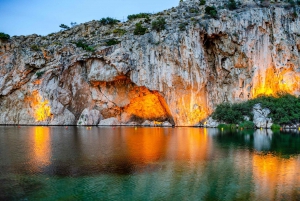 Riviera de Atenas: Excursión de un día al Templo de Poseidón y al Lago Vouliagmeni