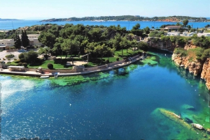 Riviera de Atenas: Excursión de un día al Templo de Poseidón y al Lago Vouliagmeni