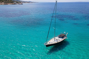 Athens Riviera: Private Luxury Sailing Cruise with Lunch