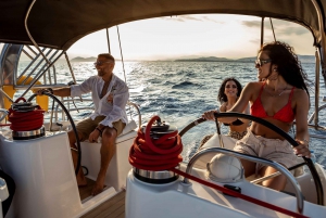 Athens riviera: Privat luksus-sejltur ved solnedgang