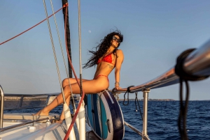 Athens riviera: Privat luksus-sejltur ved solnedgang