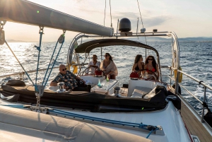 Athens riviera: Privat luksus-sejltur ved solnedgang