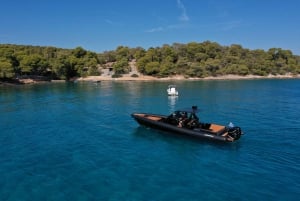 Athens Riviera Private RIB Cruise with Snacks & Swim Stops