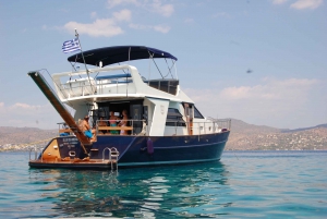 Athens Riviera Private Yacht Cruise & Poseidon Temple Visit