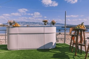 Atenas: Cruzeiro ao pôr do sol na Riviera com música e natação