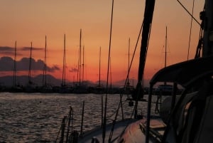 Athens: Half-Day Sunset Catamaran Cruise