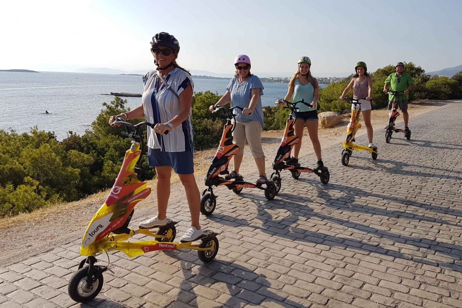Athens Riviera Trikke Bike Tour & Vouliagmeni Lake