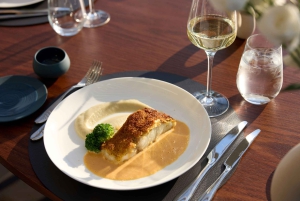 Athen: Fin middag på taket på Whispers Restaurant