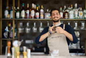 Athen: Fin middag på taket på Whispers Restaurant