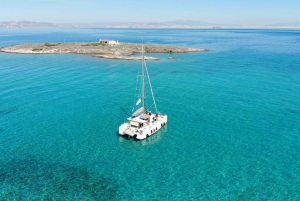 Athens: Half-Day Morning Catamaran Cruise