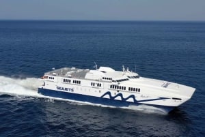 Athens: Santorini Ferry Ticket with Hotel Transfer