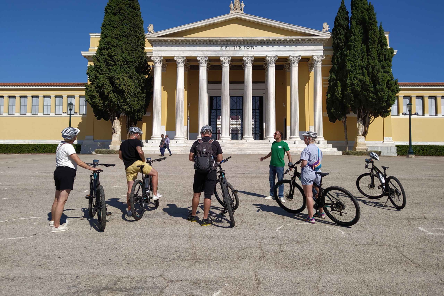 Athen: Naturskjønn e-sykkel-tur i det historiske sentrum