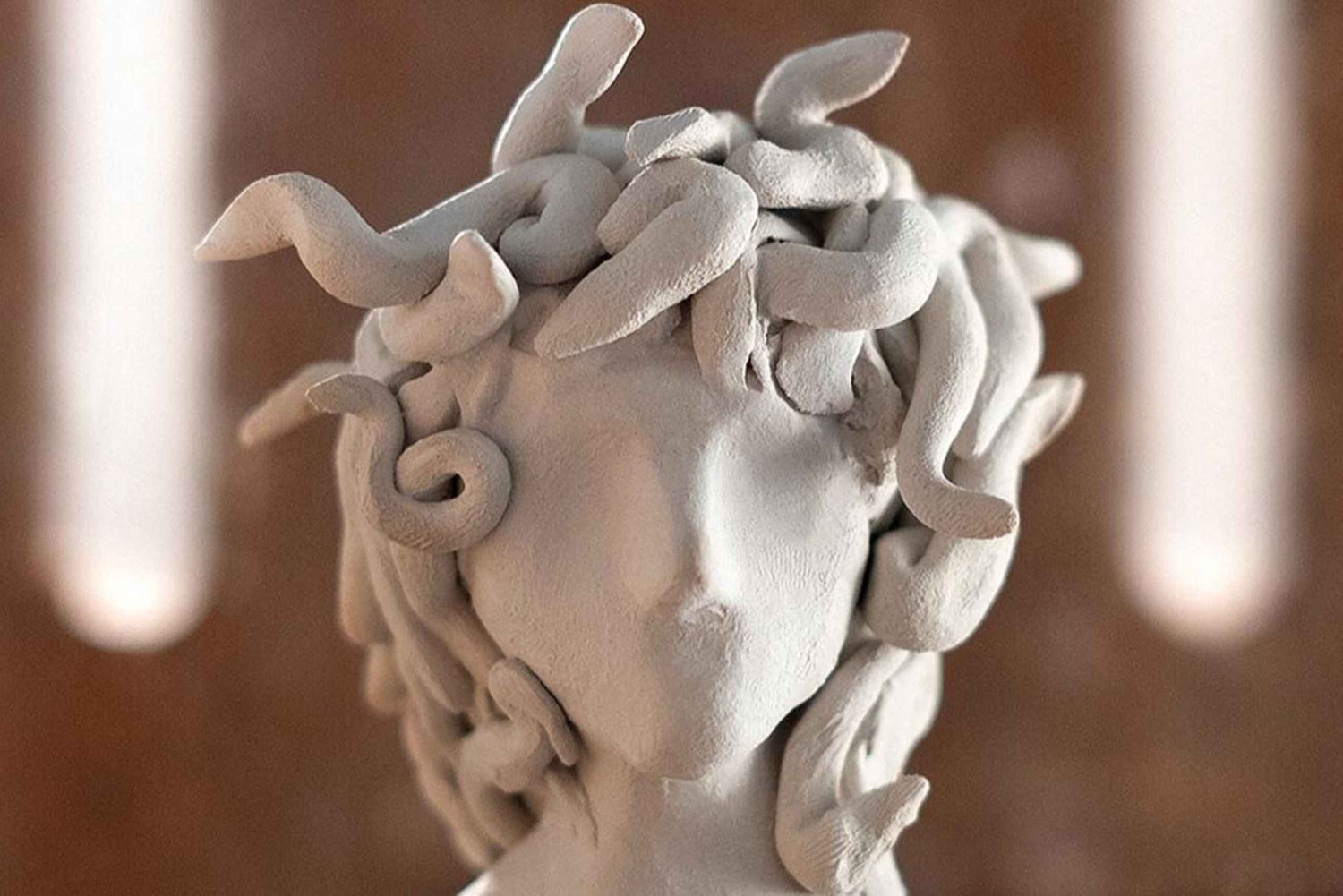 Atenas: esculpe una criatura mítica de la mitología griega