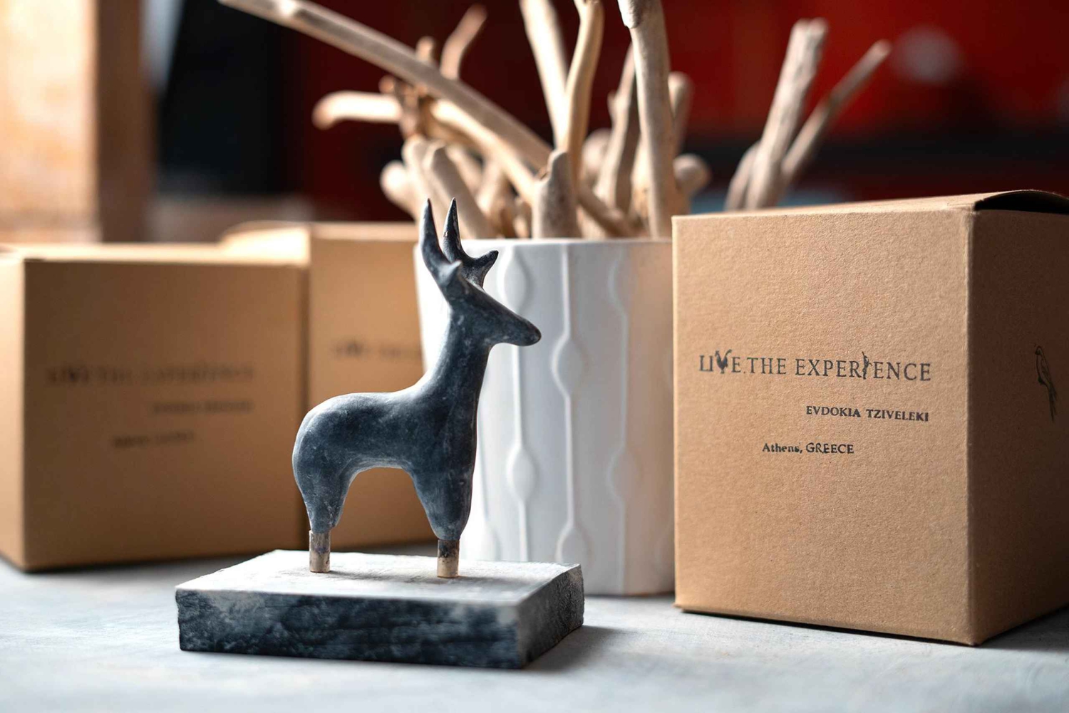 Atenas: esculpe una criatura mítica de la mitología griega