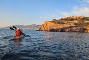Athens: Sea Kayak Sunset Tour