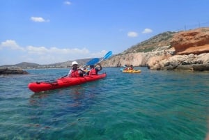Atenas: Aventura en Kayak de Mar por la Costa Sur/Este