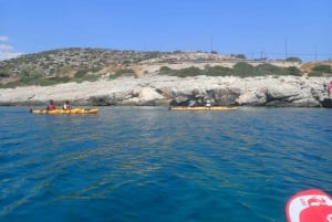 Ateny: Kajakarstwo morskie na południowym/wschodnim wybrzeżu