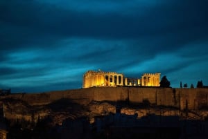 Självguidad audiotur i Aten