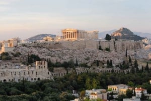 Självguidad audiotur i Aten