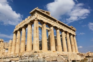 Athens: Shared Airport Transfers, Walking Tour & Dinner