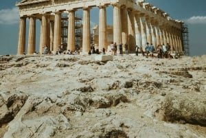 Athene: gedeelde kleine groep Acropolis en stadstour