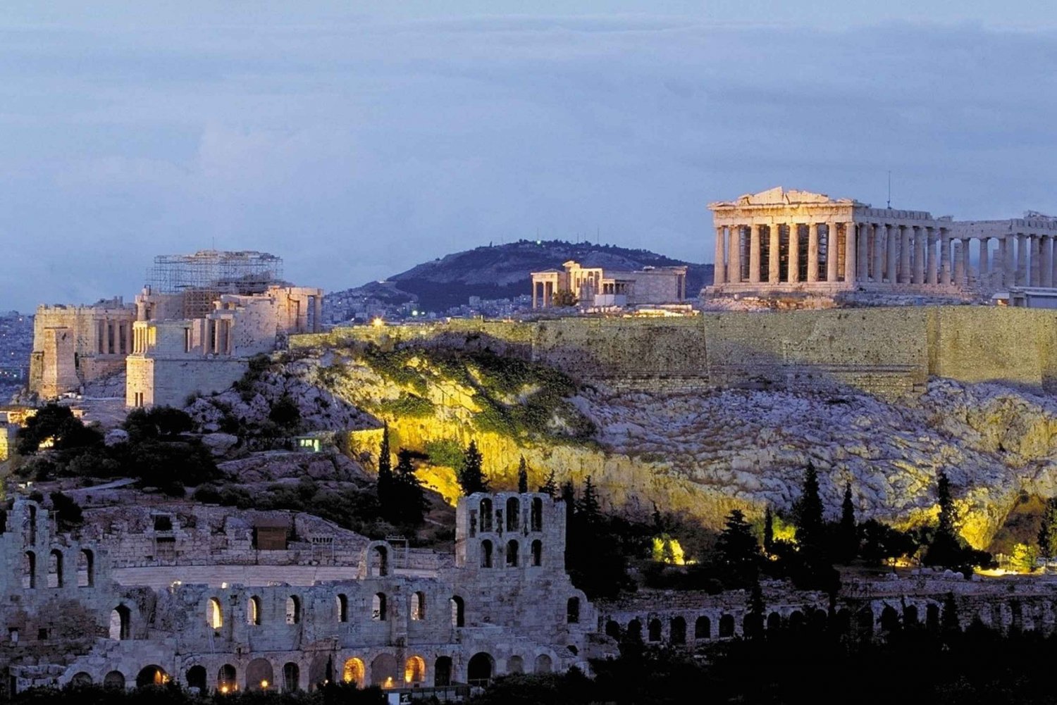 Athènes : Visite guidée de l'Acropole avec prise en charge et retour à l'hôtel