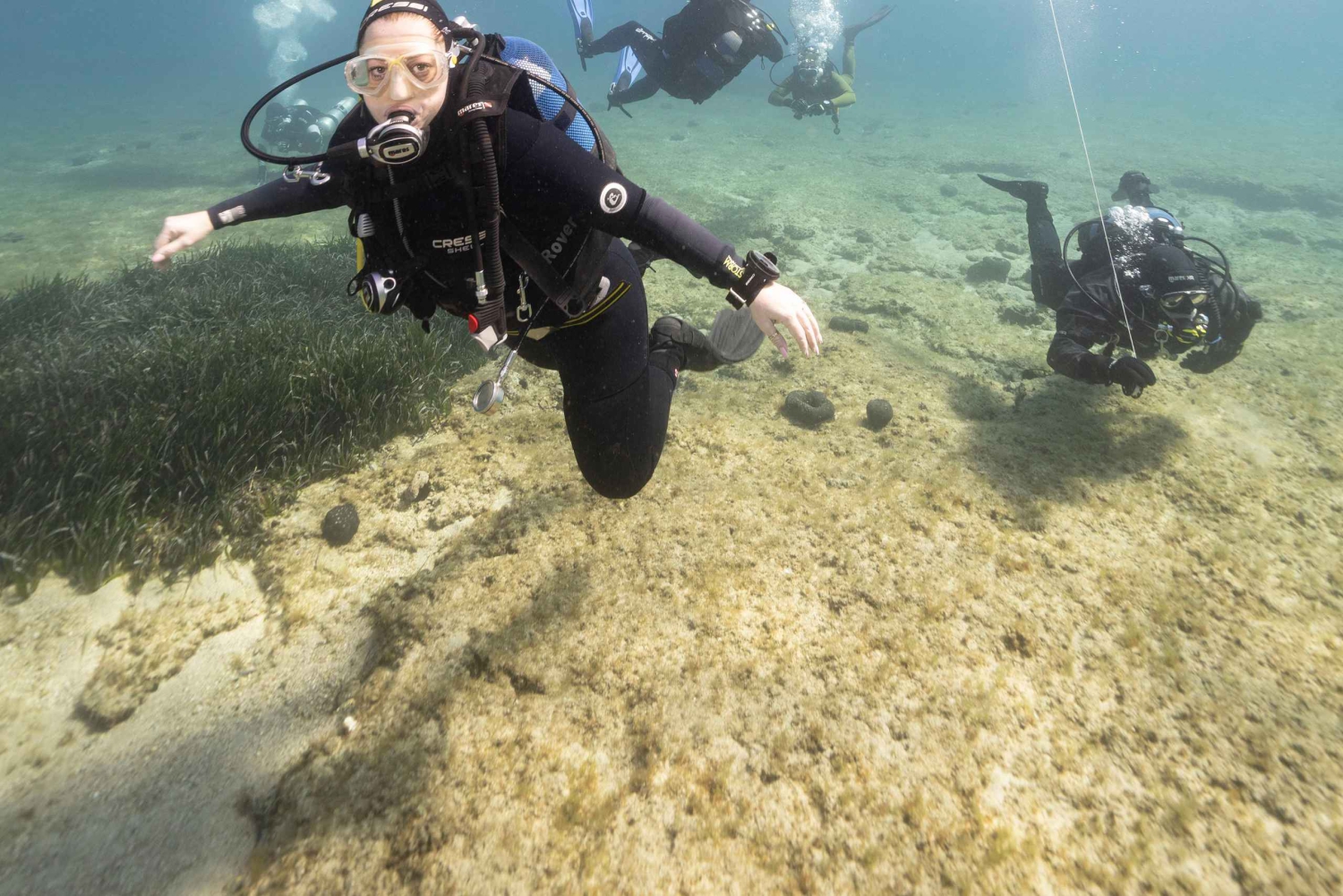 Athen: Enkelt- eller dobbeltdykking for sertifiserte dykkere