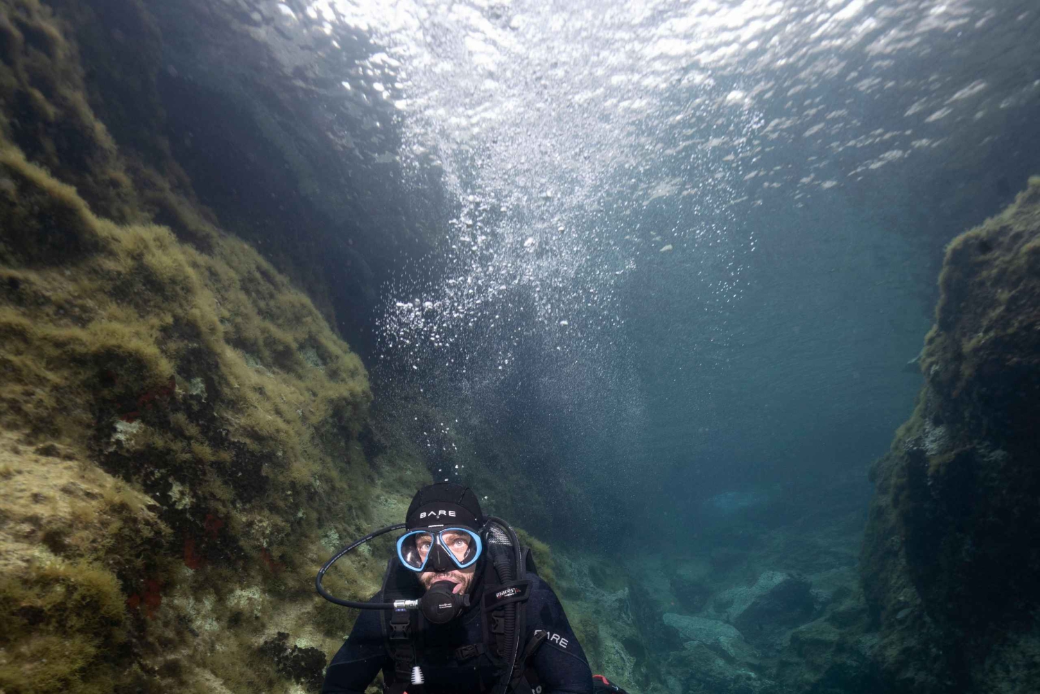 Athen: Enkelt- eller dobbeltdykking for sertifiserte dykkere