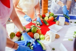Athens: Small Group Fresh Food Market & Cooking Lesson