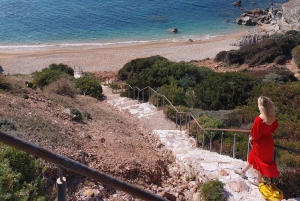 Athen: Sounio Poseidon-tempelet Athen Riviera-tur, svømming