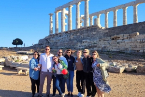 Atenas: Sounio Búsqueda del Tesoro Autoguiada y Tour KIDS