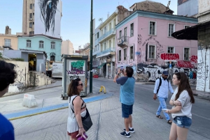 Athens: Street Art and Street Food Small Group Tour