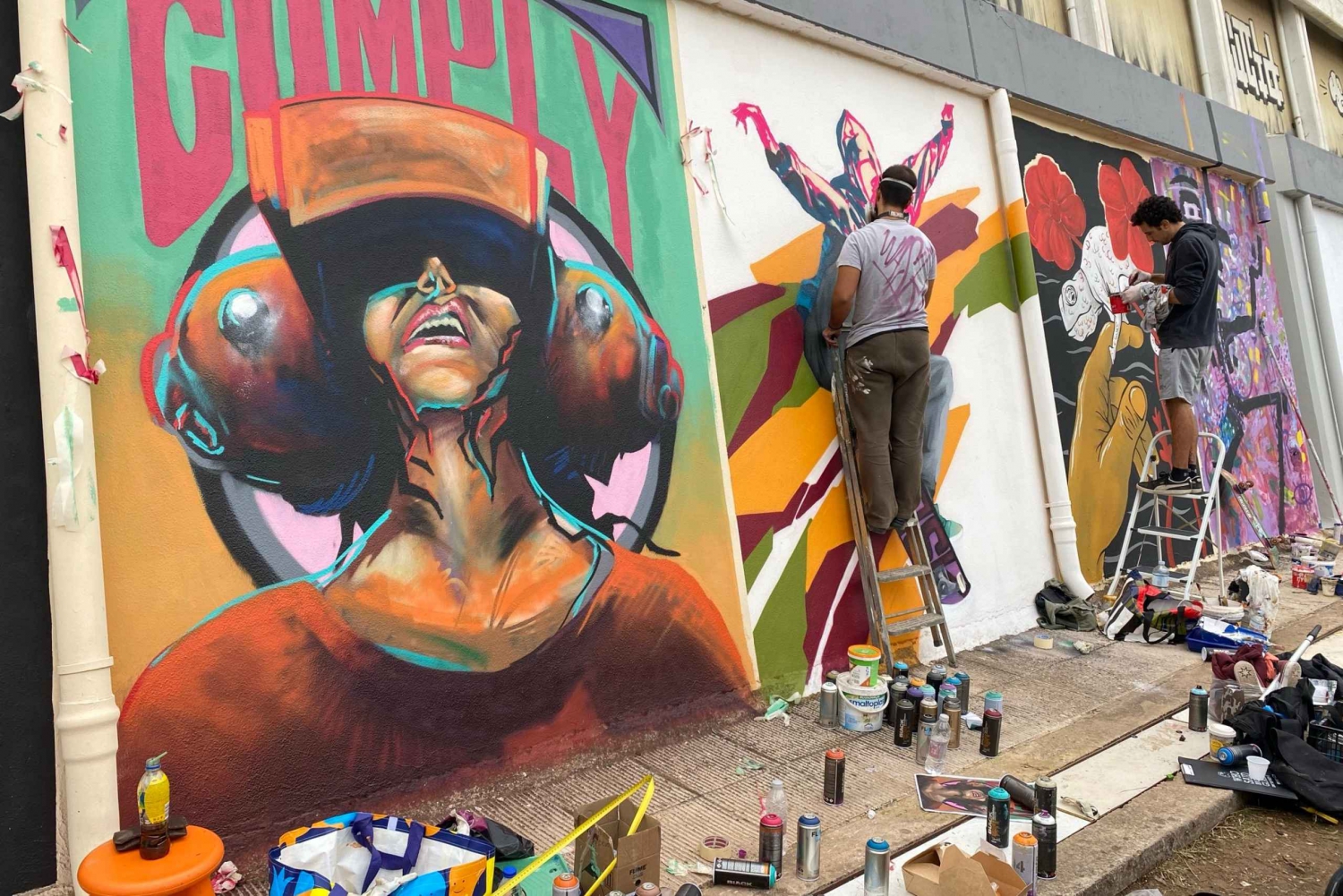 Atenas: excursão a pé pela arte de rua