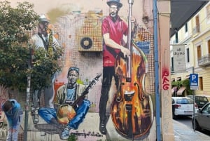 Athènes: visite guidée à pied de la cuisine de rue et de l'art de rue