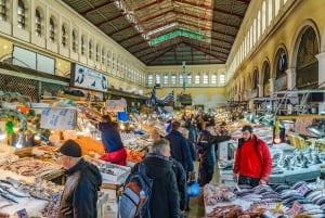 Atenas: Street Food Tour Mercado y Centro de la Ciudad