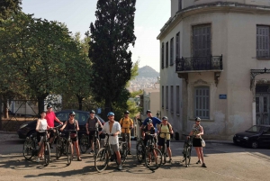 Athen: Sykkeltur ved solnedgang