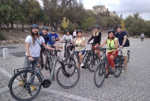 Athènes : Excursion en vélo électrique au coucher du soleil