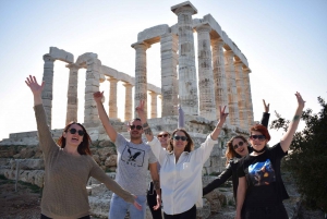 Athens: Sunset Cape Sounion & Temple of Poseidon 4-Hour Tour