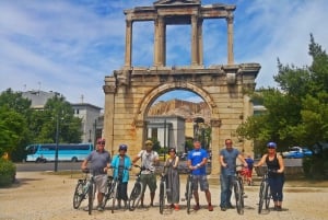 Atene: Tour in bicicletta elettrica al tramonto