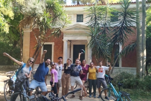 Atene: Tour in bicicletta elettrica al tramonto