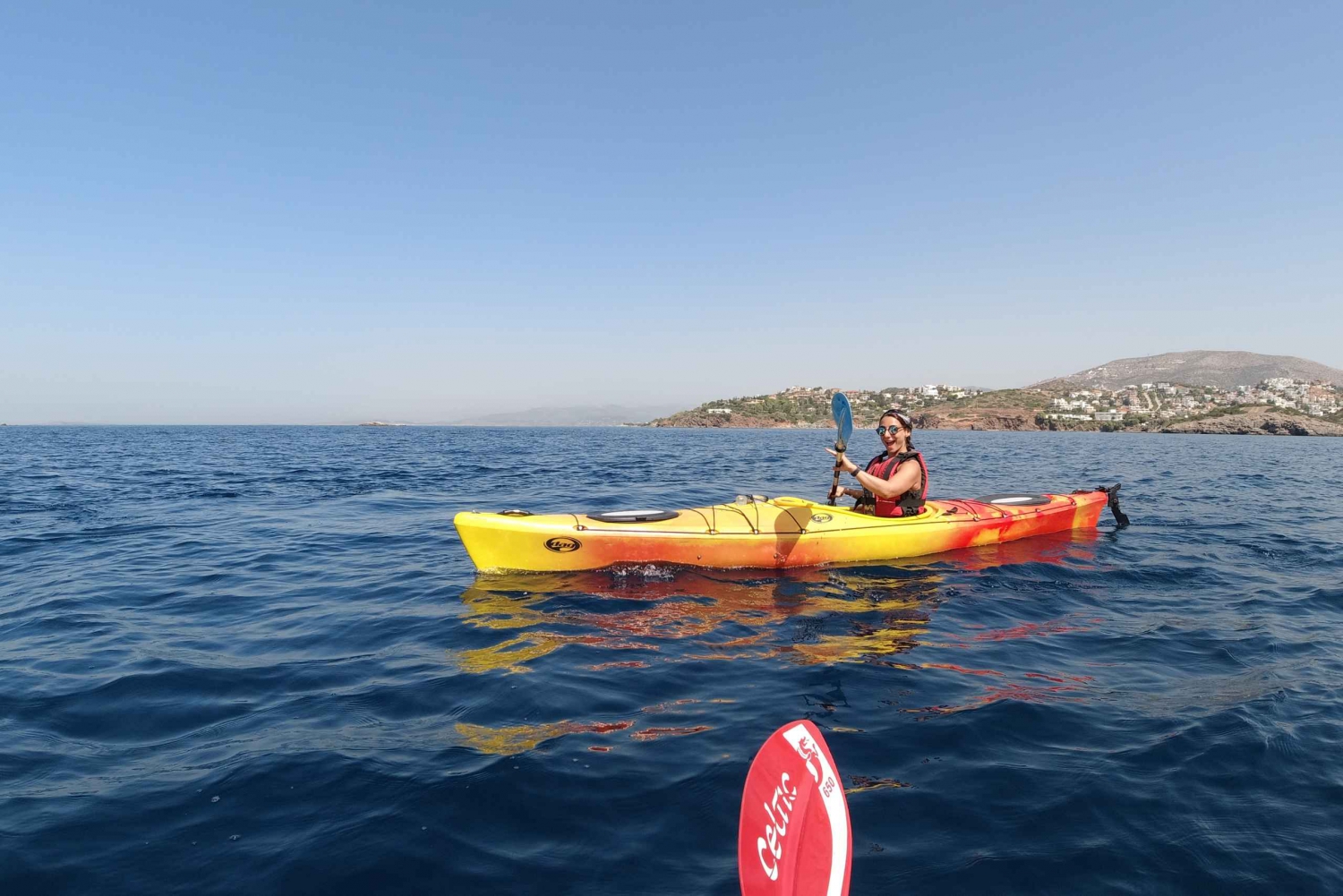 Athens: Sea Kayak Sunset Tour