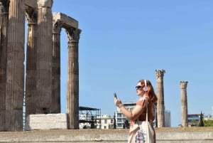 Athènes : Temple de Zeus Olympien E-Ticket et visite audio